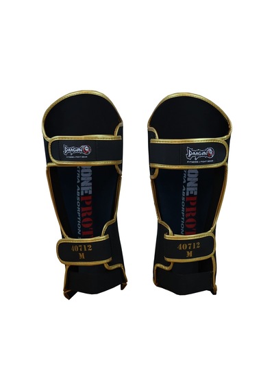 Dragondo 40712-p Gold Fury Kaval Ayak Koruyucu Kick Boks Kaval Koruyucu Siyah