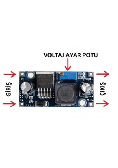 Lm259635v 3a Güç Kaynağı Modülü Voltaj Düşürür