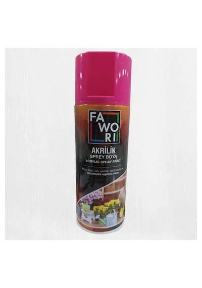 Fawori Akrilik Sprey Boya 400 Ml Fuşya