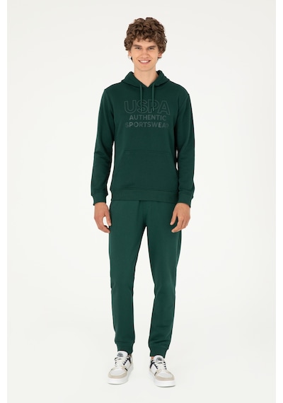 U.s. Polo Assn. Erkek Koyu Yeşil Sweatshirt 50293439-vr079 Koyu Yeşil