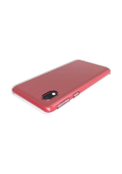 Samsung Uyumlu Galaxy A01 Core Kılıf Şeffaf Silikon Hibrit Case Renksiz