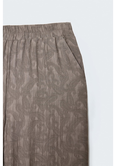 Sateen Lily Pantolon - Vizon-137527