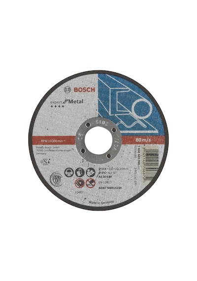 Bosch 115x3.0 mm Expert For Metal Düz - 2608603395