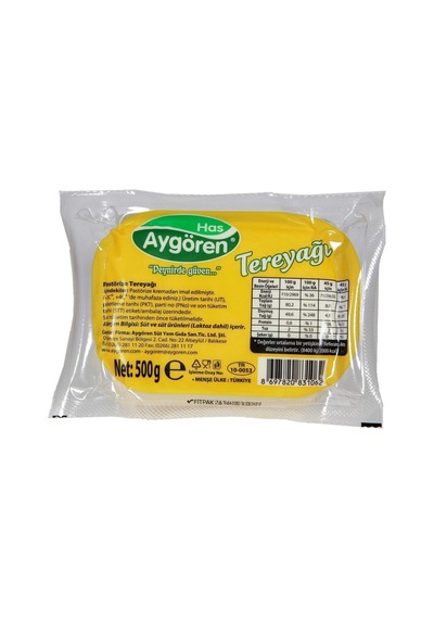Has Aygören Pastörize Tereyağı 500 Gr.