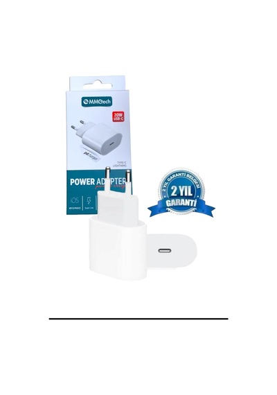 Yeni Nesil Type-c Girişli %100 20w Hızlı Adaptör Iphon Ve Tüm Telefonlarla Uyumlu Beyaz - 523212404