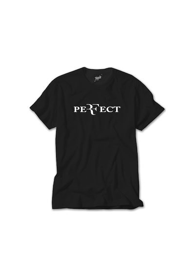 Roger Federer Perfect Siyah Tişört Siyah