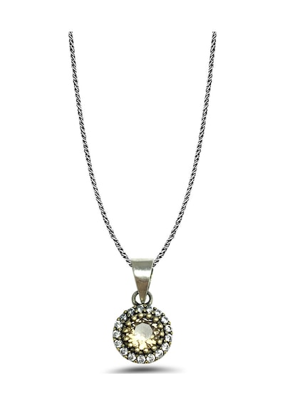Zultanit Taşlı El İşi Otantik Gümüş Üçlü Set 201024828 Gümüş