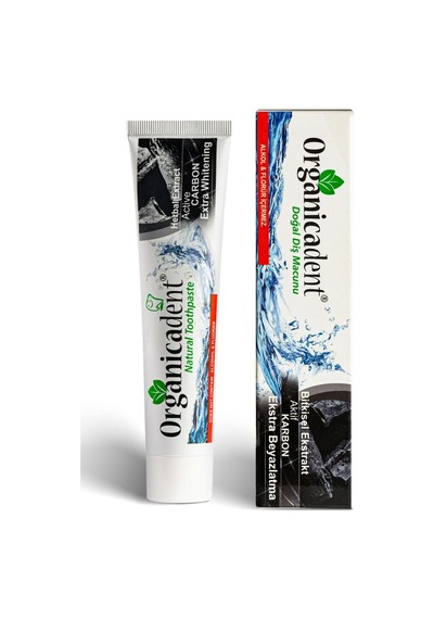 Organicadent Aktif Karbonlu Diş Macunu 75 ML