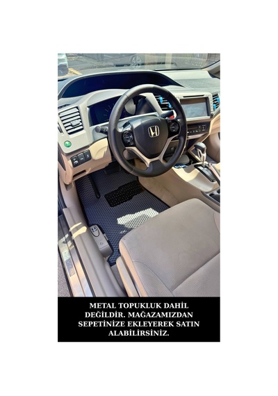 Honda Civic Fb7 2012-2015 Eva Oto Paspas Çok Renkli