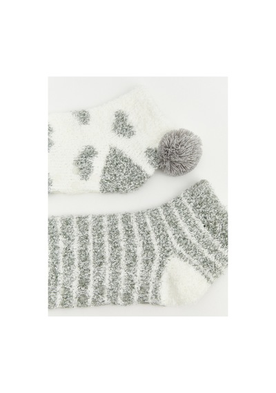Lc Waikiki Alıta Cıty Farkıyla Lcw Dream Gri Desenli 2'li Paket Kadın Soket Çorap Gri - 925413108 Gri Lc Waikiki Alıta Cıty Farkıyla Lcw Dream Gri Desenli 2'li Paket Kadın Soket Çorap Gri - 925413108 Gri