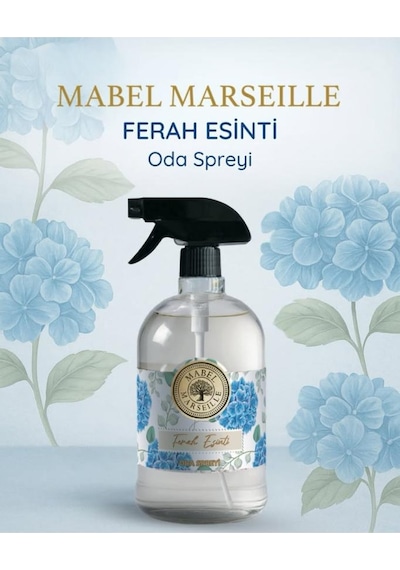 Mabel Marseille Ferah Esintisi Oda Spreyi 1000 Ml Uzun Süre Kalıcı Ferah Koku