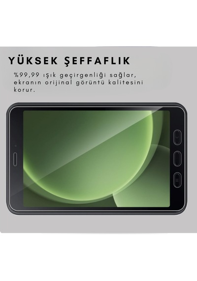 Fuchsia Samsung Uyumlu Galaxy Tab Active 5 X308b İle  Nano Tablet Ekran Koruyucu