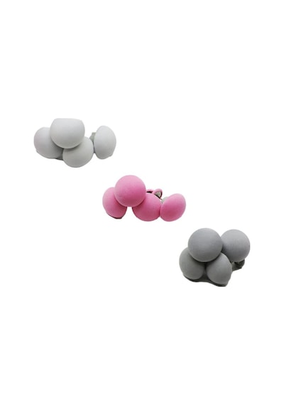 Barotti Dmr-9053 4pcs & Mix Renkli Plastik Mantar İğne Uçlu Yorgan Klips& Nevresim Tutucu Sabitleyici 20x50- 20'li Paket