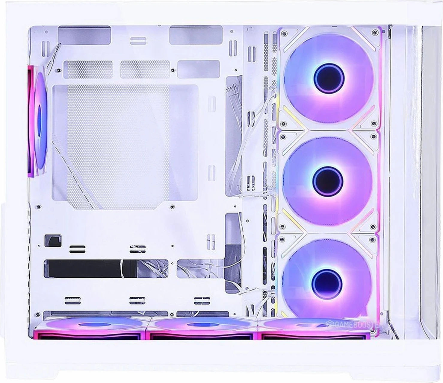 Gamebooster Sea View Gb-g2852w 750w 80+ Bronz Usb 3.2 Argb Atx Mid Tower Beyaz Kasa
