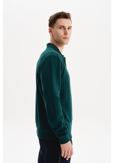 AR-MA Arma Erkek Regular Fit Selanik Kumaş Polo Yaka Sweatshirt Düğmeli, Pamuk Polyester Karışımlı %65 Pamuk %35 Polyester K30564699102 Yeşil AR-MA Arma Erkek Regular Fit Selanik Kumaş Polo Yaka Sweatshirt Düğmeli, Pamuk Polyester Karışımlı %65 Pamuk %35 Polyester K30564699102 Yeşil
