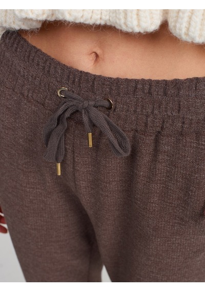 Dilvin Jogging Fit Pantolon Kahve Kahverengi