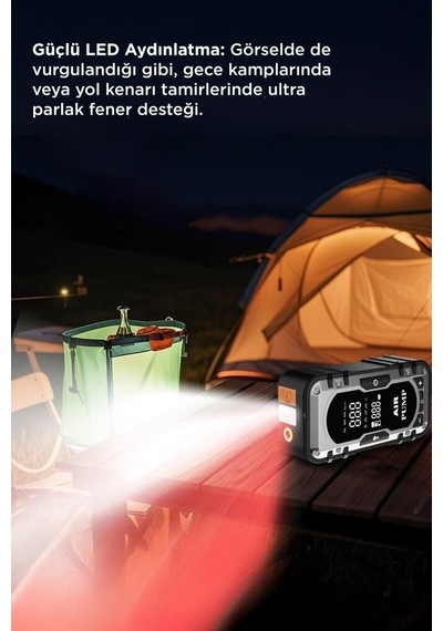 Özel Üretim Tatil Hazırlığı Lastik Şişirici Motor Aksesuarı Araç Hava Kompresörü Aps02