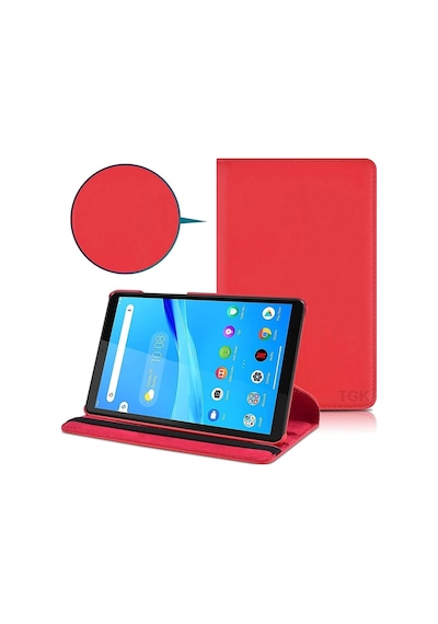 Samsung Galaxy Tab A 2019 Sm-t290 360 Dönerli Tablet Kılıfı 3lü Set Arka Kapak