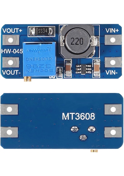 Mt3608 Ayarlanabilir Dc-dc Voltaj Yükseltici Güç Modülü