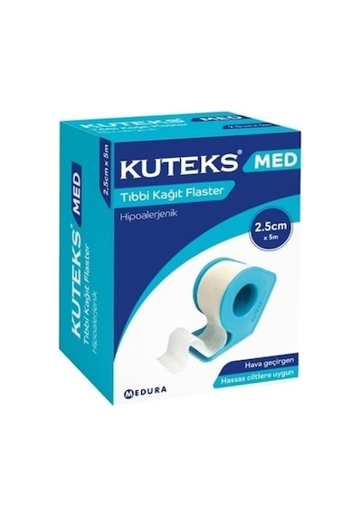 Kuteks Med Kağıt Flaster 2.5cm X 5m