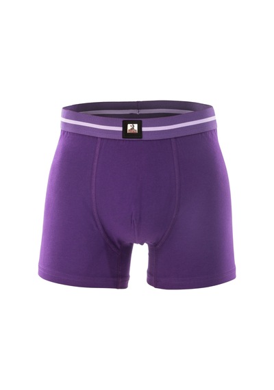 Redzone Pamuk / Lycra Mor Erkek Boxer