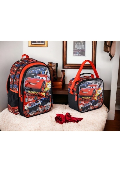 Erkek Çocuk Cars Hawk Victory İlkokul Çantası Çok Renkli