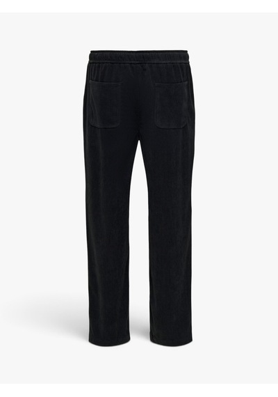 Only & Sons -onsfade Loose Corduroy 0658 Pants Vd Erkek Siyah Pantolon - 5040177
