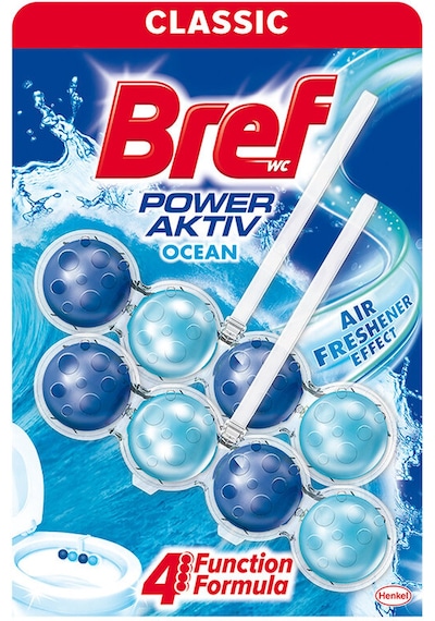 Bref Power Aktiv Wc Temizleyici Blok 2'li Okyanus