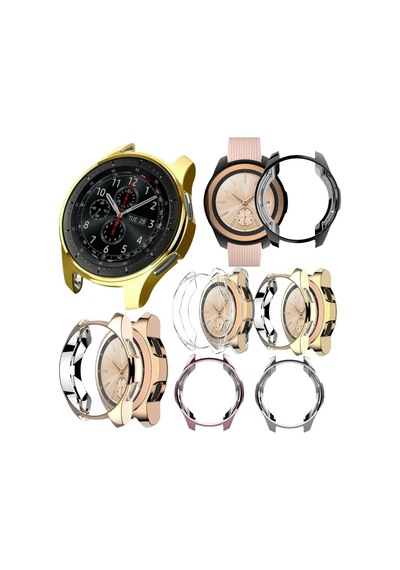 Samsung Uyumlu Galaxy Watch 3 41Mm Silikon Kapak Kılıf Koruma