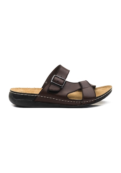 Carlaverde Anatomic Erkek Terlik 140235 Kahve Kahverengi