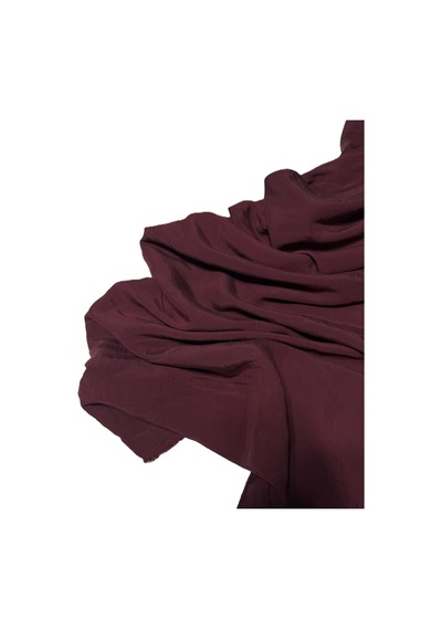 Premium Modal Cupro Kumaş En 150 Cm Yumuşak Ve Dökümlü Bordo