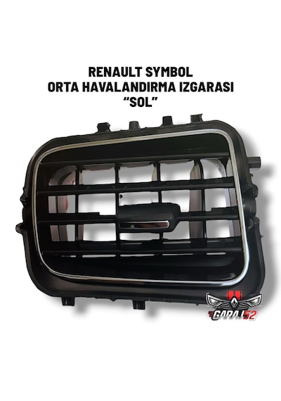 Renault Symbol Joy - Touch Kalorifer Orta Sol Havalandırma Izgarası  687512103r 687510983r