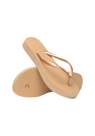 Slim Flatform Altın Kadın Terlik 41-42 Altın