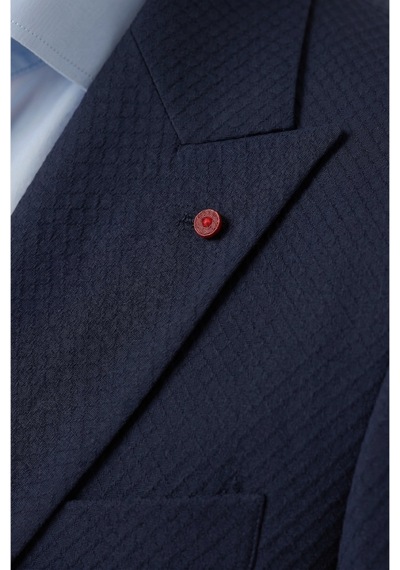 Rizzup Erkek Lacivert Slim Fit Blazer Ceket Likralı Çift Yırtmaç Dokulu Premium Ceket 2600776 Rizzup Erkek Lacivert Slim Fit Blazer Ceket Likralı Çift Yırtmaç Dokulu Premium Ceket 2600776