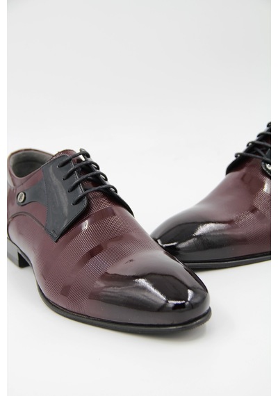 Oggi 021695 Erkek Klasik Ayakkabı - Bordo-bordo