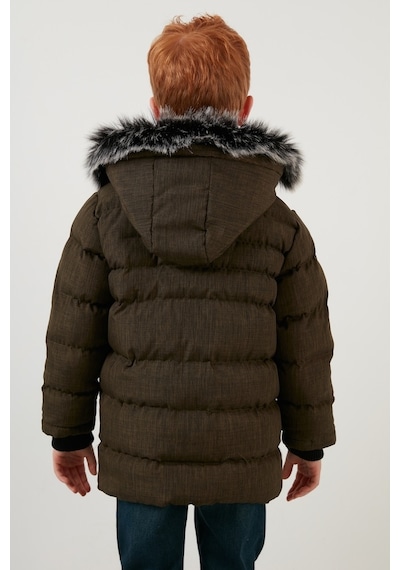 Lela Içi Peluş Astarlı Çıkarılabilir Kapüşonlu Cepli Kışlık Erkek Çocuk Mont 5760024 Haki Lela Içi Peluş Astarlı Çıkarılabilir Kapüşonlu Cepli Kışlık Erkek Çocuk Mont 5760024 Haki