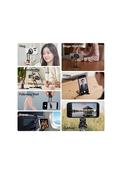 Sk29 Katlanabilir Telefon Standı Manyetik Telefon Tutucu - M101
