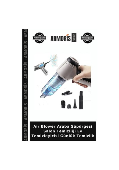 Air Blower Araba Süpürgesi Salon Temizliği Ev Temizleyicisi Günlük Temizlik