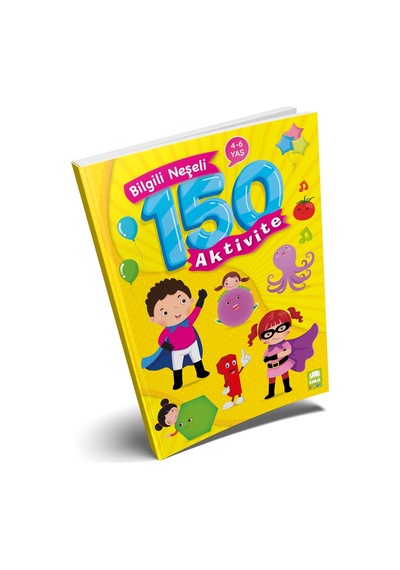 Bilgili Neşeli 150 Aktivite Ema Çocuk 4-6 Yaş