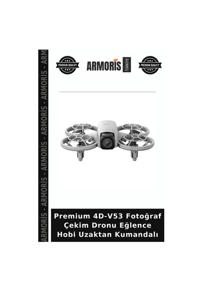 Premium 4d-v53 Fotoğraf Çekim Dronu Eğlence Hobi Uzaktan Kumandalı