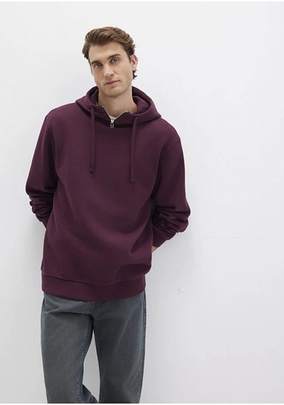 Mavi Loose Fit Bordo Erkek Sweatshirt M0s10473-70434 Bordo