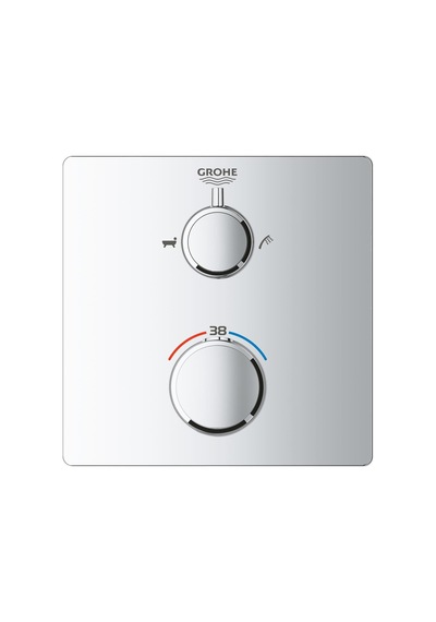 Grohe Grohtherm Termostatik Banyo Duş Bataryası 2 Çıkışlı Divertörlü- 24080000