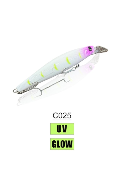 Naniwaosakashi Jerk Star 100mm 15.6gr 0-1.5mt Maket Balık C025