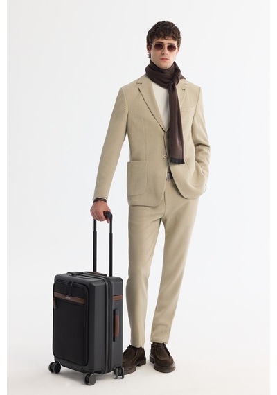 Avva Erkek Bej Mono Yaka Bi-stretch Blazer Comfort Slim Fit Ceket A42y4011 Avva Erkek Bej Mono Yaka Bi-stretch Blazer Comfort Slim Fit Ceket A42y4011