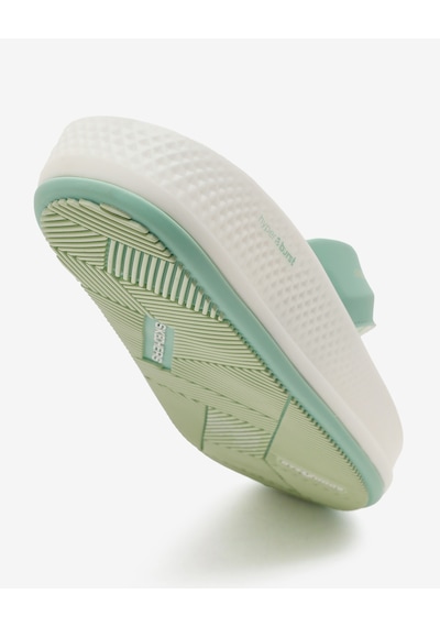 Skechers Arch Fıt Hyper Slıde Kadın Yeşil Sandalet 140499 Mnt Yeşil
