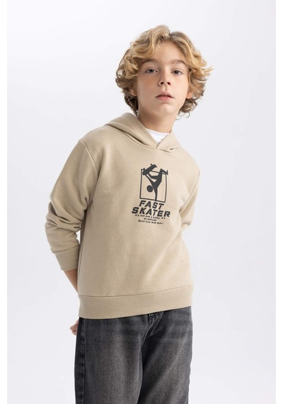 Defacto Erkek Çocuk Baskılı Kapüşonlu Kalın Sweatshirt B8998A823CWBG281 Çok Renkli Defacto Erkek Çocuk Baskılı Kapüşonlu Kalın Sweatshirt B8998A823CWBG281 Çok Renkli