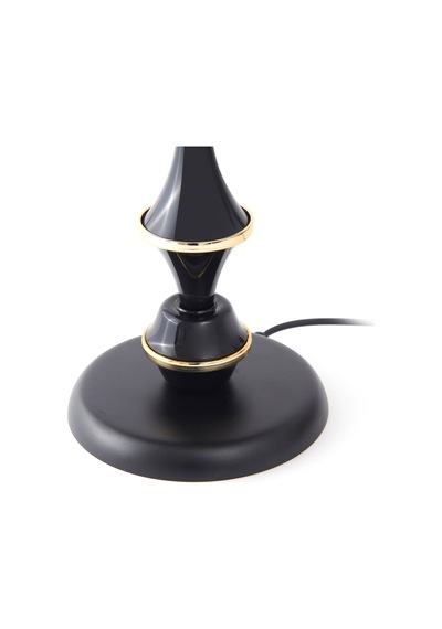 Safirr Light Berlin Metal Abajur - Siyah - 43x25x25 Cm Çok Renkli