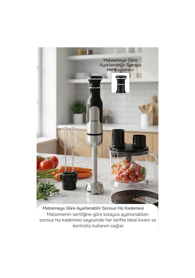 Sinbo SHB-7534 1000 W El Blender Seti