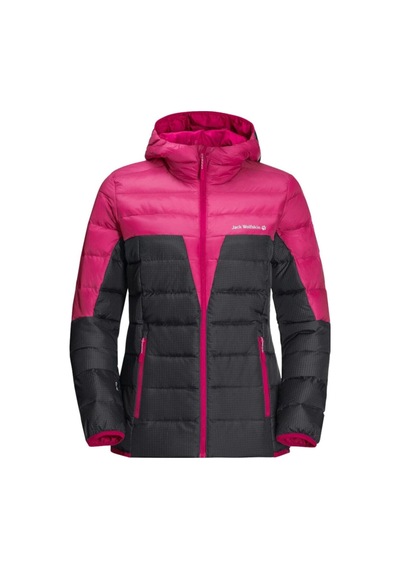 Jack Wolfskin Dna Tundra Hoody Pembe/siyah Kadın Mont Pembe Pembe