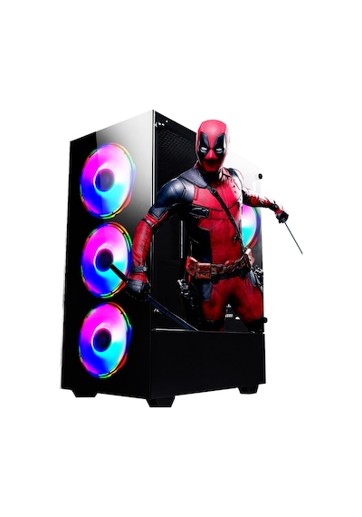 Gamelood GL136 i3-10100F 16 GB 512 GB SSD 4 GB GTX1050Ti Free Dos Masaüstü Oyuncu Bilgisayarı
